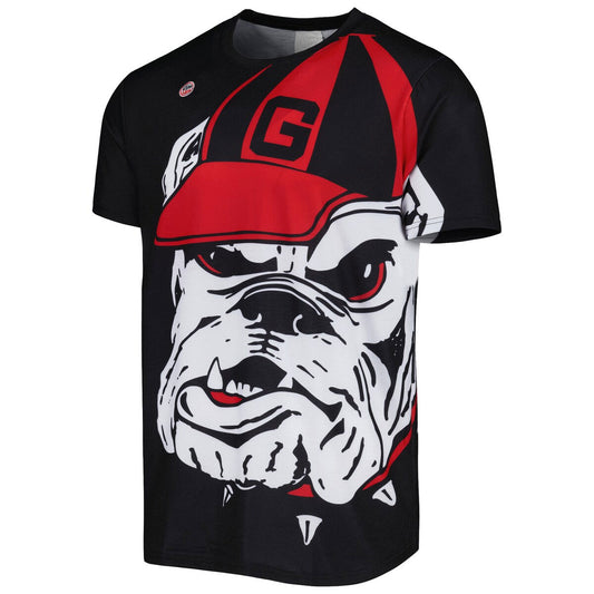 Georgia Bulldogs Mens Dyme Lyfe Short Sleeve Big Logo T-Shirt