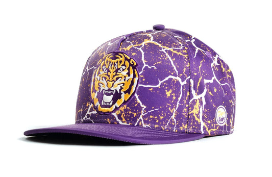 LSU Tigers Dyme Lyfe Mens Storm Snapback Hat OSFM
