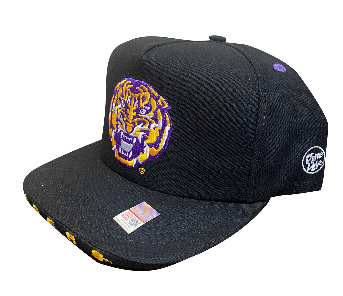 LSU Tigers Dyme Lyfe Mens Sketch Bill Snapback Hat OSFM