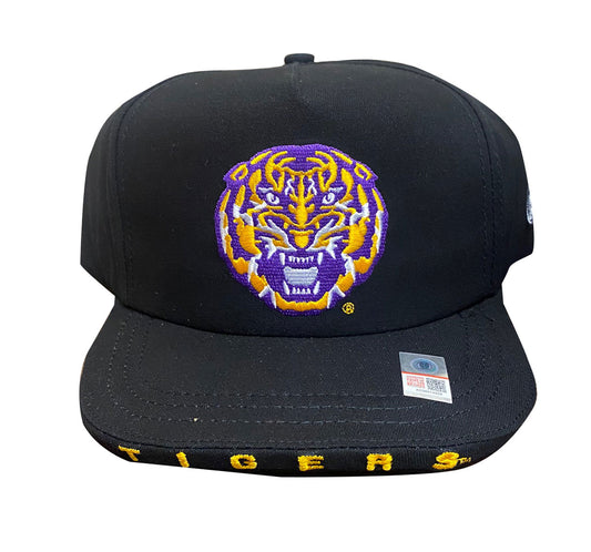 LSU Tigers Dyme Lyfe Mens Sketch Bill Snapback Hat OSFM