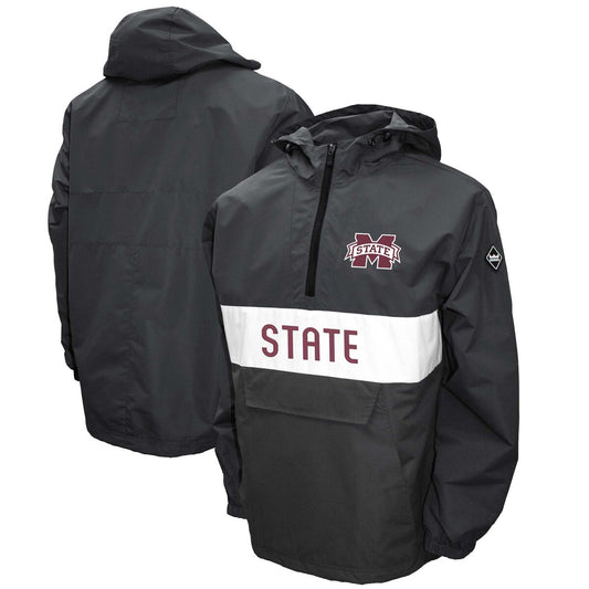 Mississippi State Bulldogs Franchise Club Mens NCAA Alpha Anorak Jacket