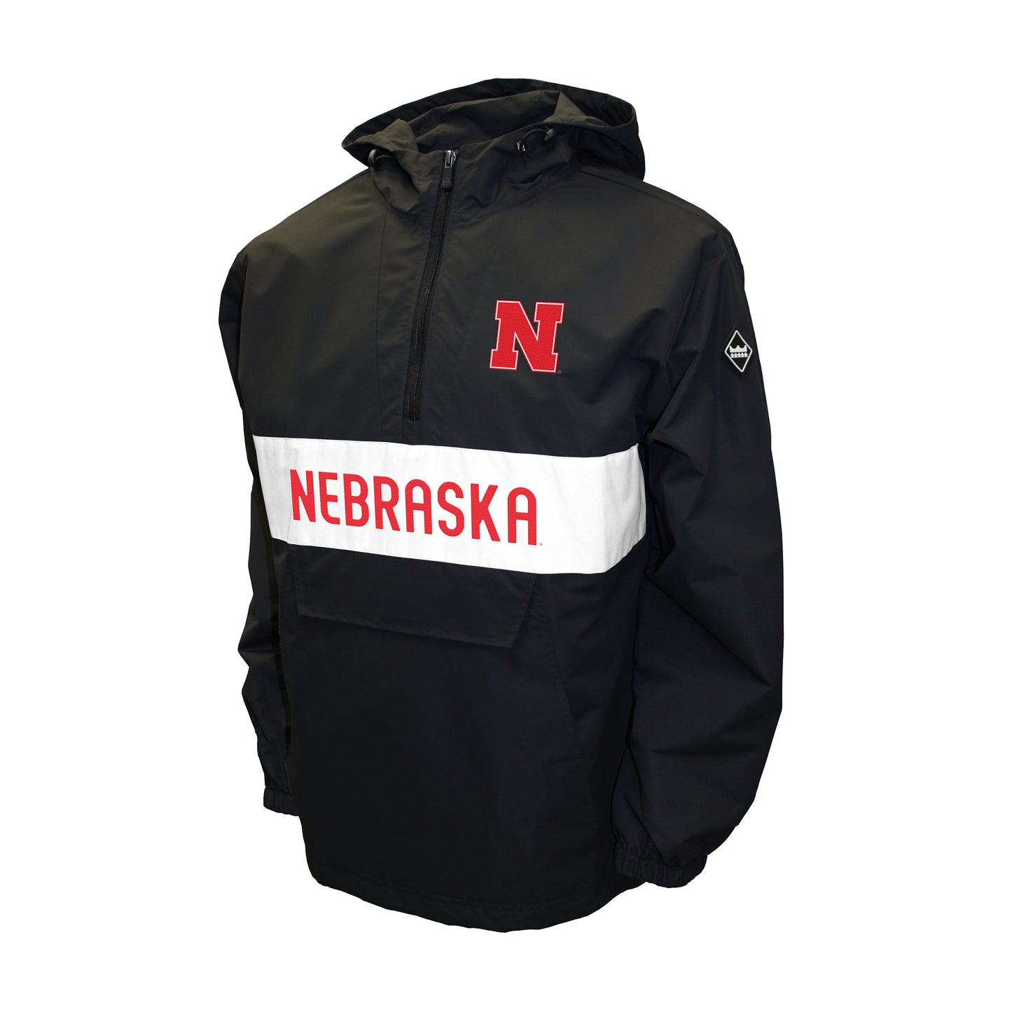 Nebraska Cornhuskers Franchise Club Mens NCAA Alpha Anorak Jacket