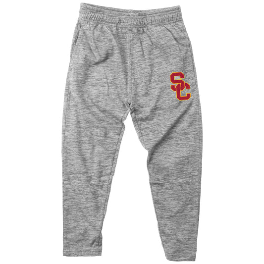 USC Southern Cal Trojans Wes and Willy Youth Boys Cloudy Yarn Athletic Pant