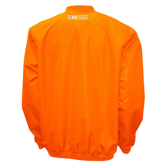 Tennessee Volunteers Franchise Club Men's Big Logo Windshell V-Neck Pullover Jacket