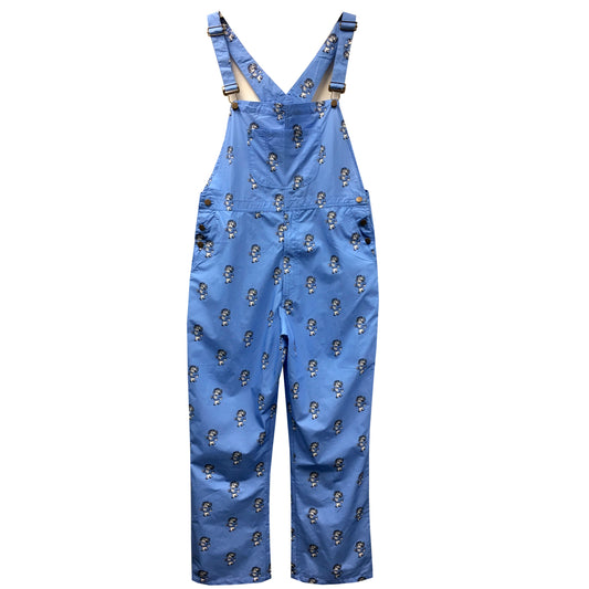 North Carolina Tar Heels Wes and Willy Mens College Lightweight Fashion Overalls