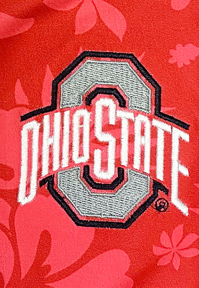 Ohio State Buckeyes Wes and Willy Mens Beach Performance Polo Red