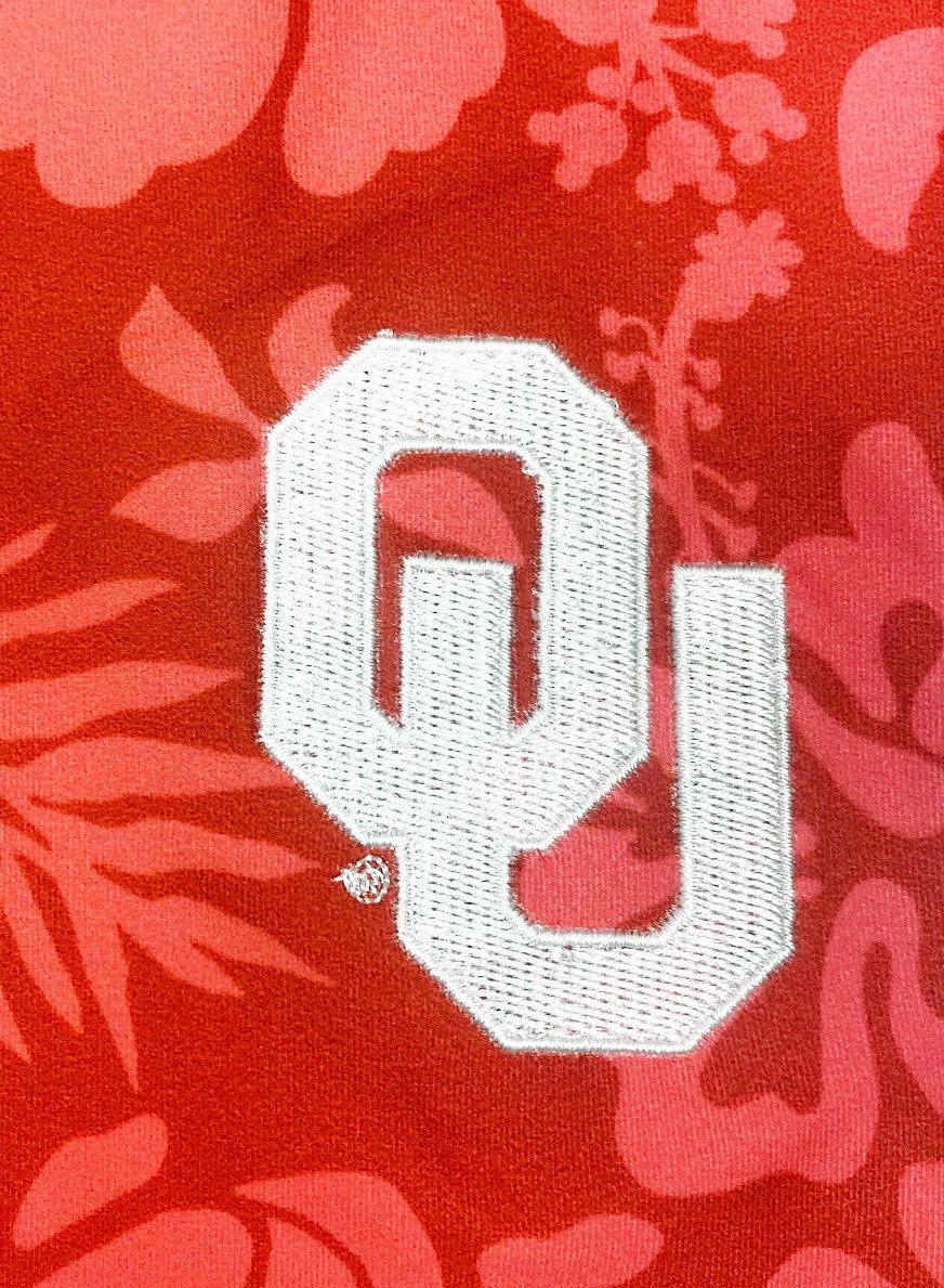 Oklahoma Sooners Wes and Willy Mens Beach Performance Polo