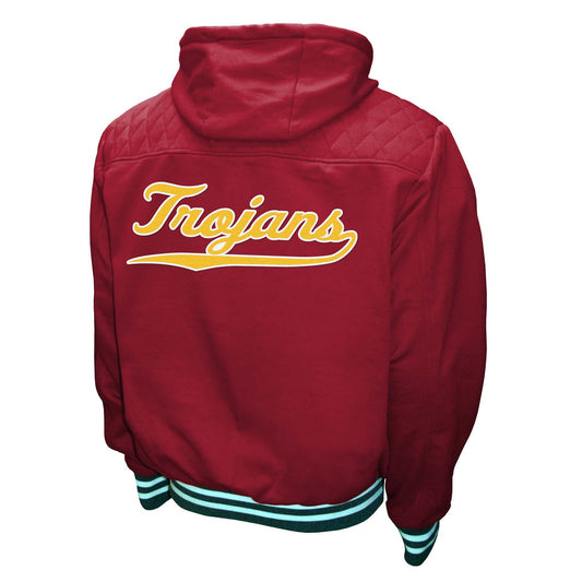 USC Trojans Franchise Club Mens Walk On Hoodie Jacket