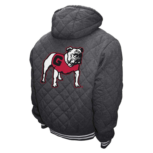 Georgia Bulldogs Franchise Club Mens Quilted Jacket