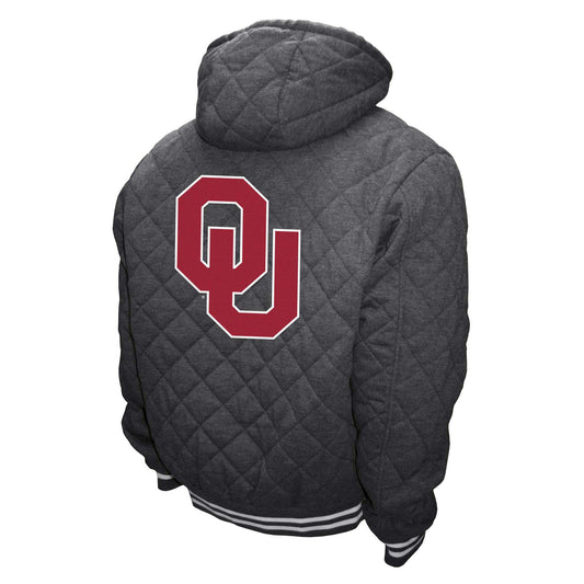 Oklahoma Sooners Franchise Club Mens Quilted Jacket
