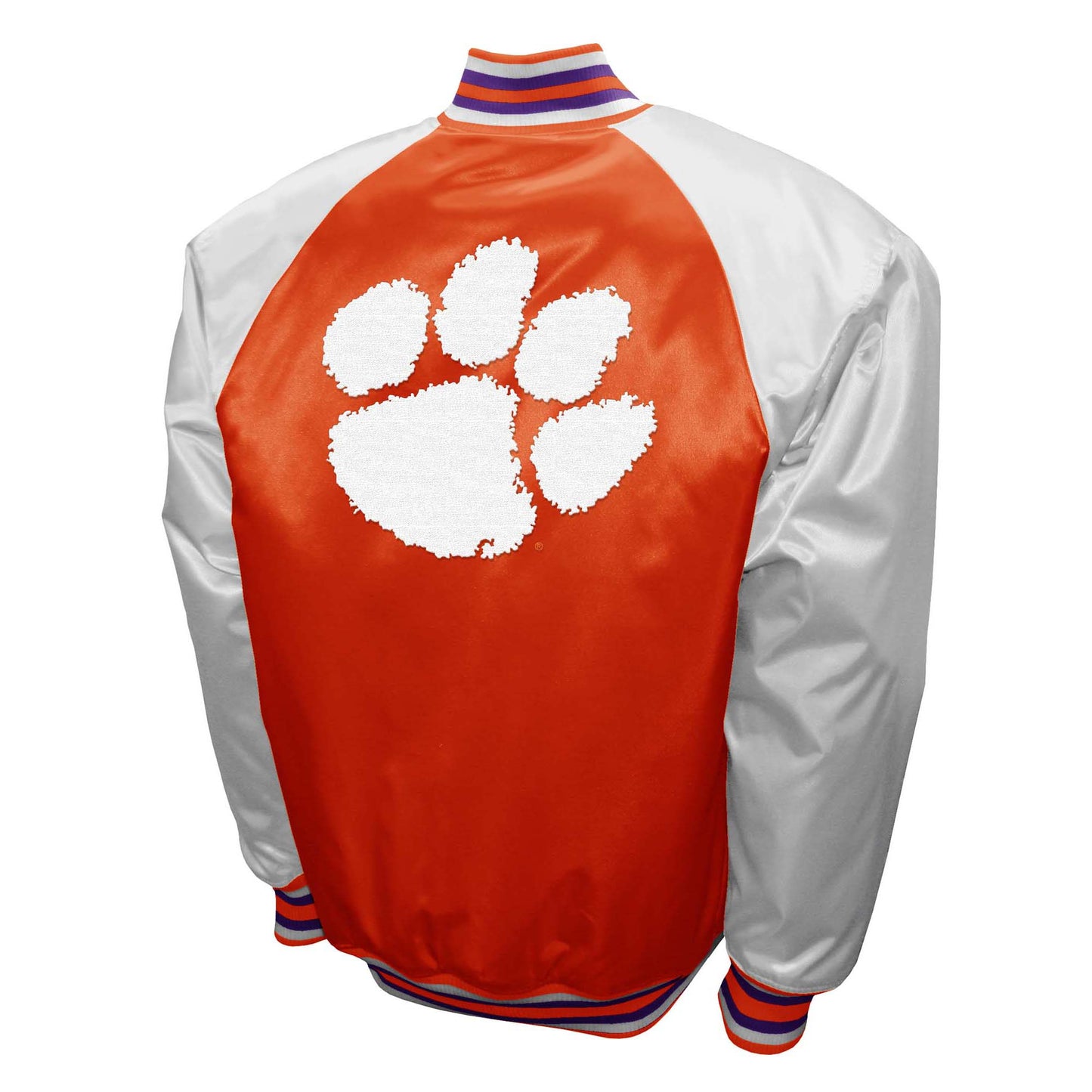 Clemson Tigers Franchise Club Mens The Game Satin Jacket