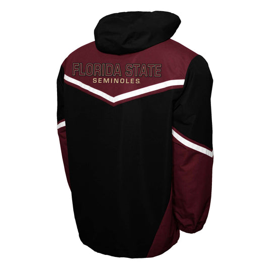 Florida State Seminoles Franchise Club Mens Action Anorak Pullover Lightweight Jacket