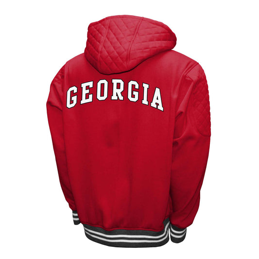 Georgia Bulldogs Franchise Club Mens Grind Hoodie Jacket