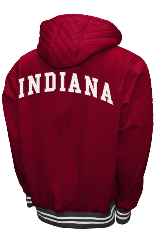 Indiana Hoosiers Franchise Club Mens Grind Hoodie Jacket