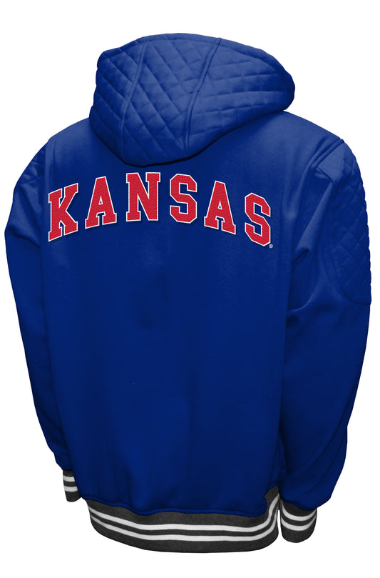 Kansas Jayhawks Franchise Club Mens Grind Hoodie Jacket