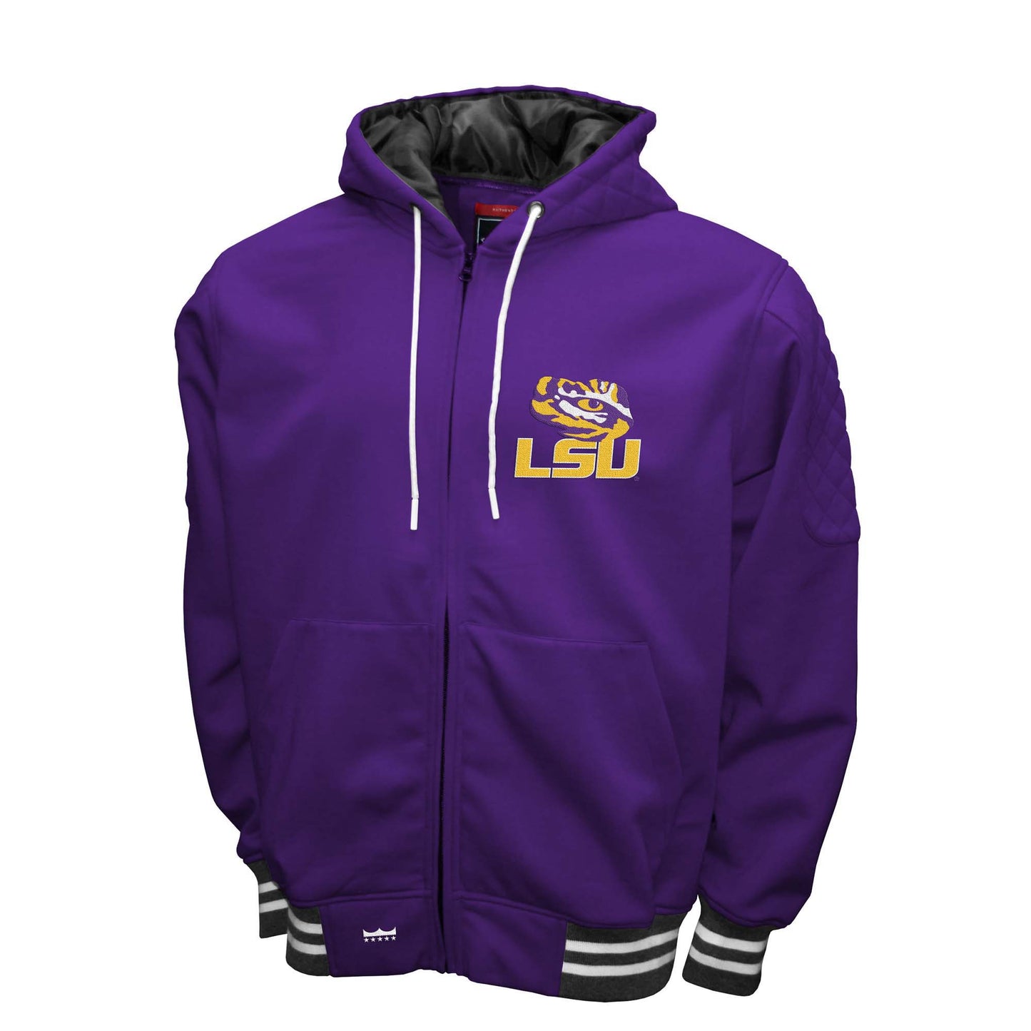 LSU Tigers Franchise Club Mens Grind Hoodie Jacket