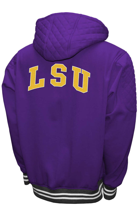 LSU Tigers Franchise Club Mens Grind Hoodie Jacket