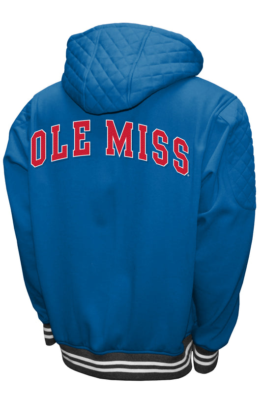 Ole Miss Rebels Franchise Club Mens Grind Hoodie Jacket