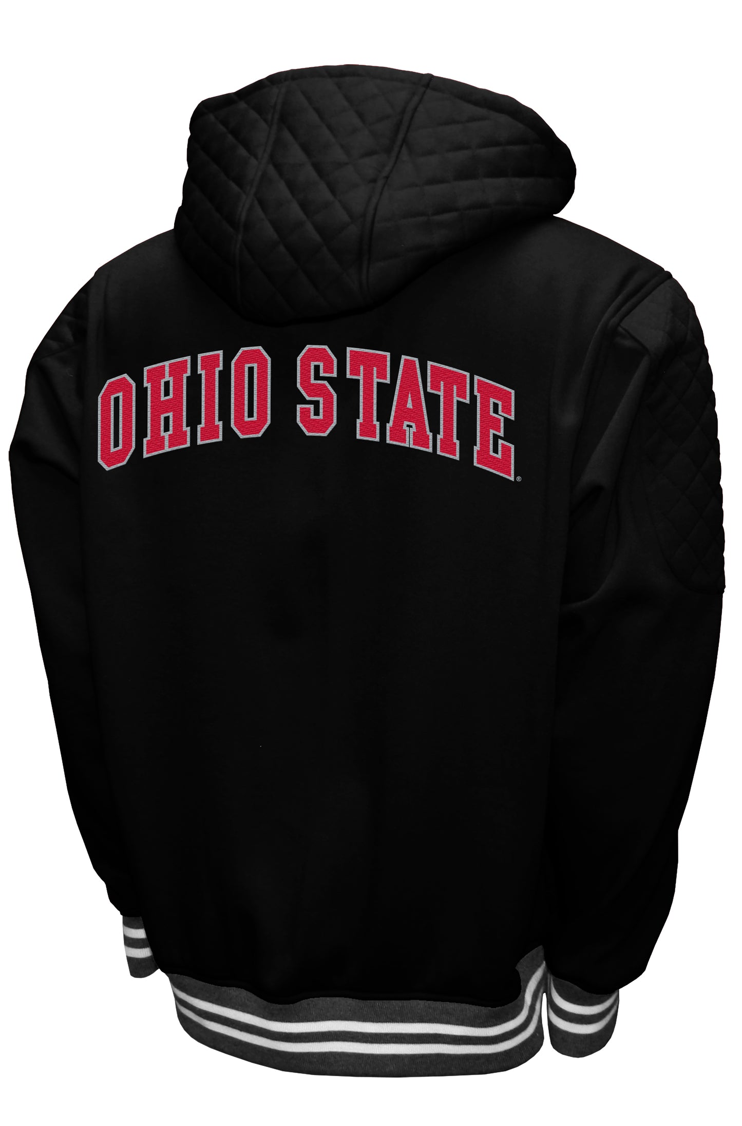 Ohio State Buckeyes Black Franchise Club Mens Grind Hoodie Jacket