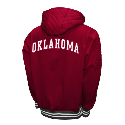 Oklahoma Sooners Franchise Club Mens Grind Hoodie Jacket