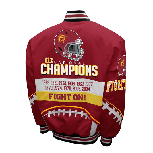 USC Trojans Franchise Club Mens Commemorative Twill Jacket