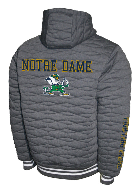 Notre Dame Fighting Irish Franchise Club Mens H-Quilted Jacket