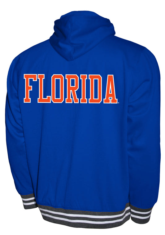 Florida Gators Franchise Club Lightweight Embroidered Logos Full Zip Hoodie Style Jacket