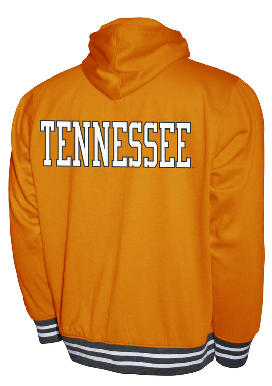 Tennessee Volunteers Franchise Club Lightweight Embroidered Logos Full Zip Hoodie Style Jacket