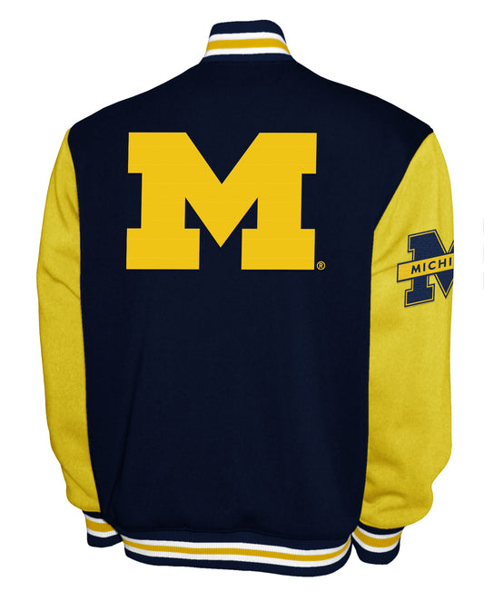 Michigan Wolverines Franchise Club Varsity Fleece Jacket