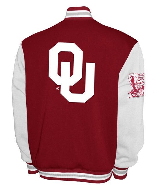 Oklahoma Sooners Franchise Club Varsity Fleece Jacket