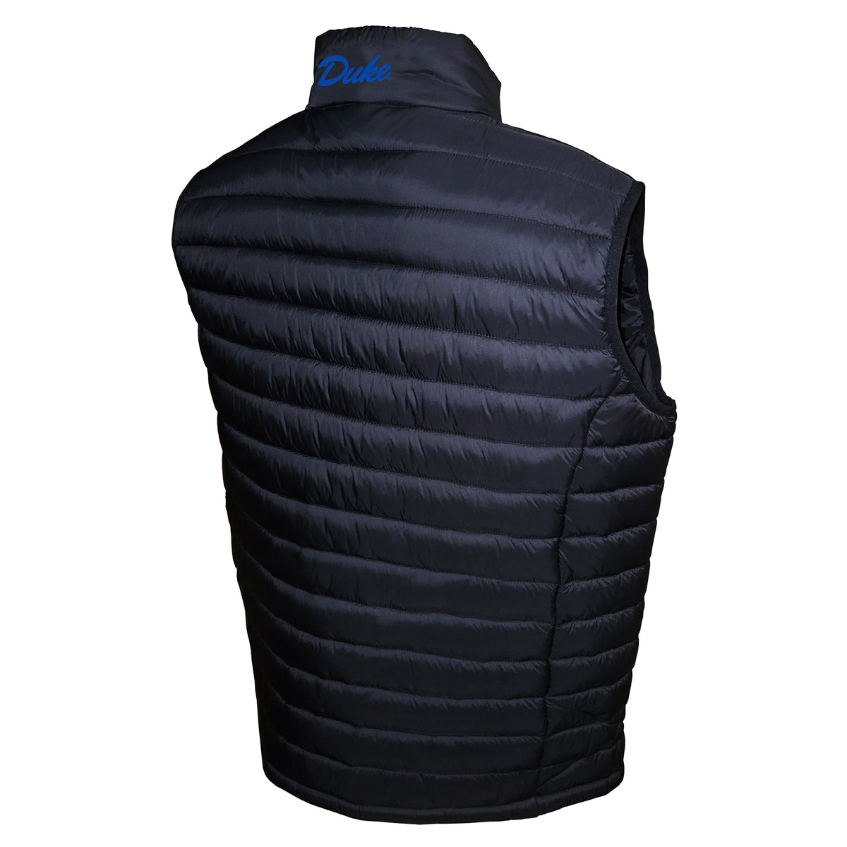 Duke Blue Devils Franchise Club Mens NCAA Team Packable Vest Black