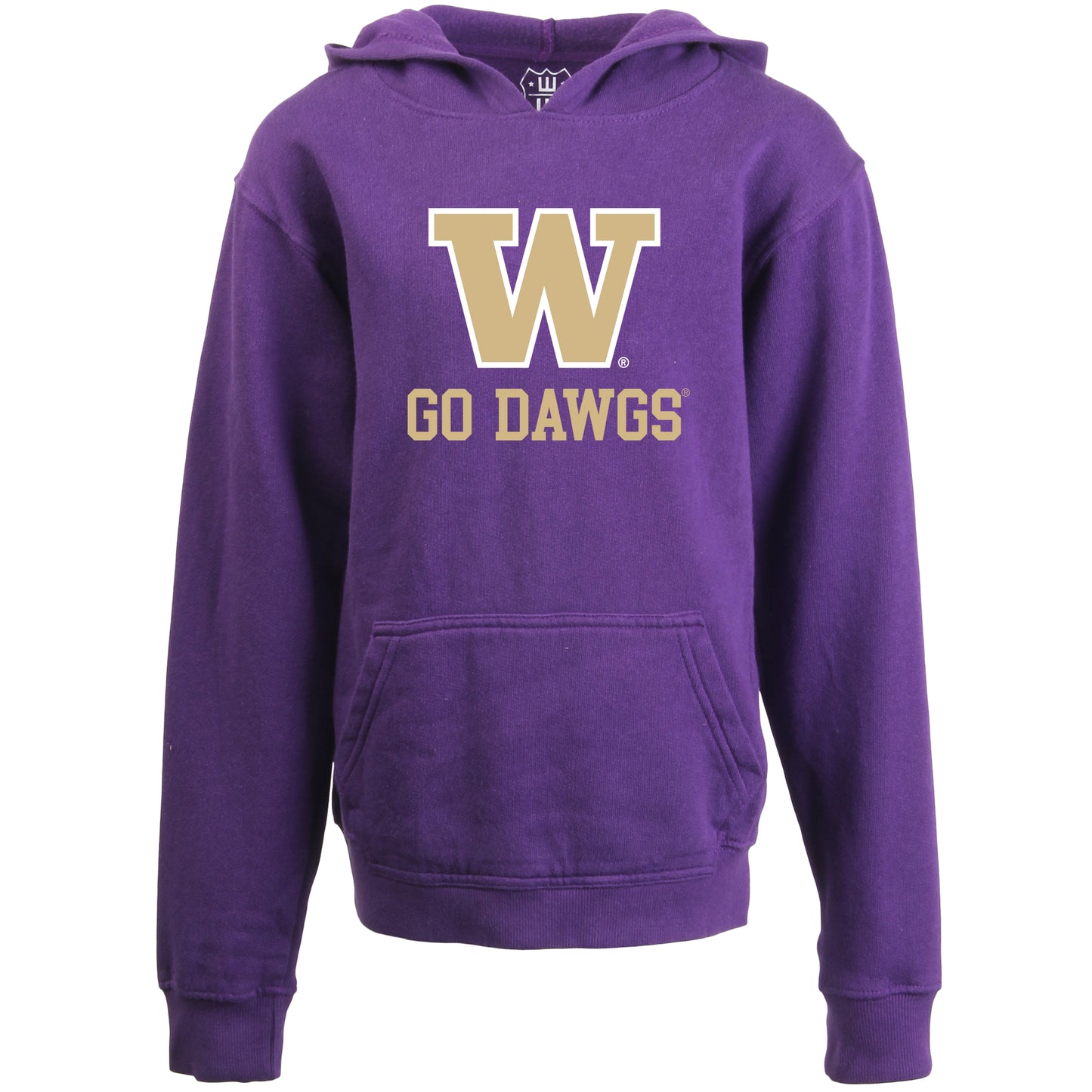 Washington Huskies Wes and Willy Youth Boys Team Slogan Pullover Hoodie
