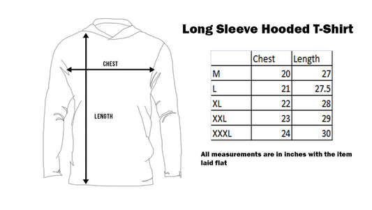 North Carolina Tar Heels Wes and Willy Mens College UPF 50+ Rash Guard Long Sleeve Hooded T-Shirt