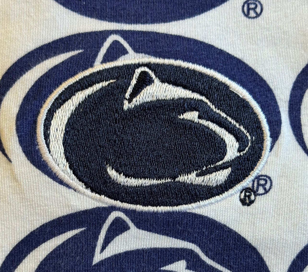 Penn State Nittany Lions Wes and Willy Infant and Toddler All Over Team Logo Outfit