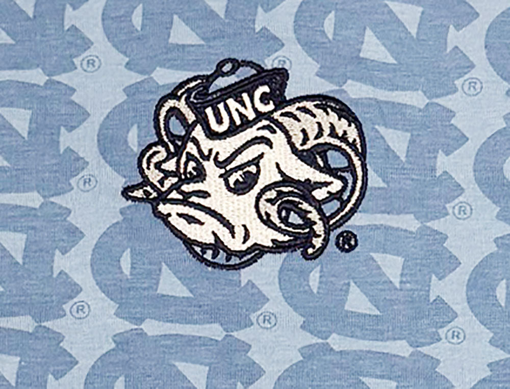 North Carolina Tar Heels Wes and Willy Infant and Toddler All Over Team Logo Outfit