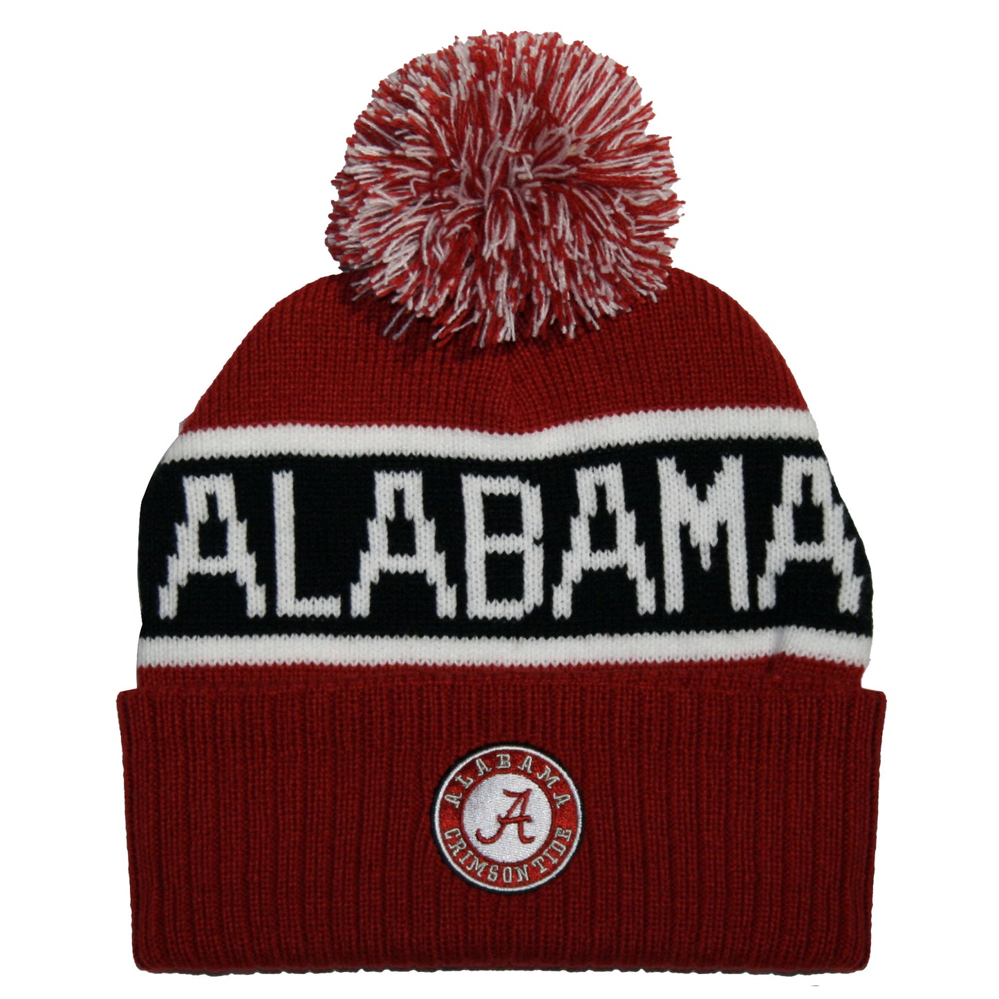 Alabama Crimson Tide Franchise Club Unisex Warrior Knit Hat with Pom