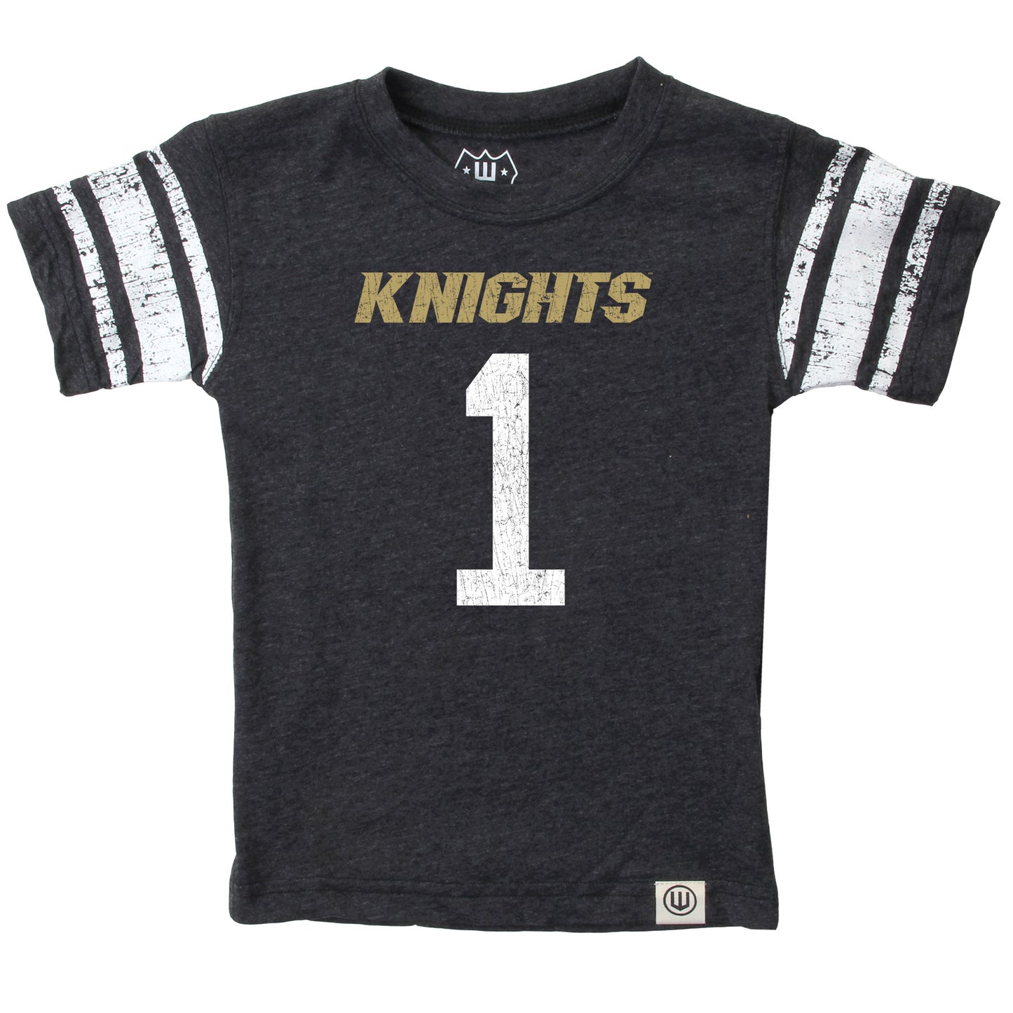 Central Florida Knights Wes and Willy Youth Boys College Short Sleeve Jersey T-Shirt