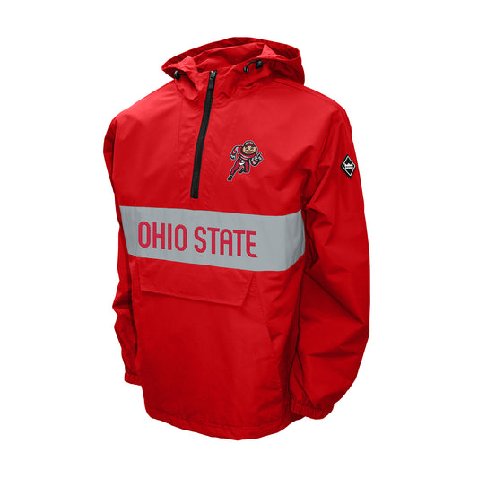 Ohio State Buckeyes Franchise Club Mens NCAA Alpha Anorak Jacket