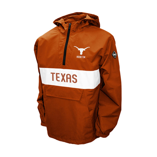 Texas Longhorns Franchise Club Mens NCAA Alpha Anorak Jacket