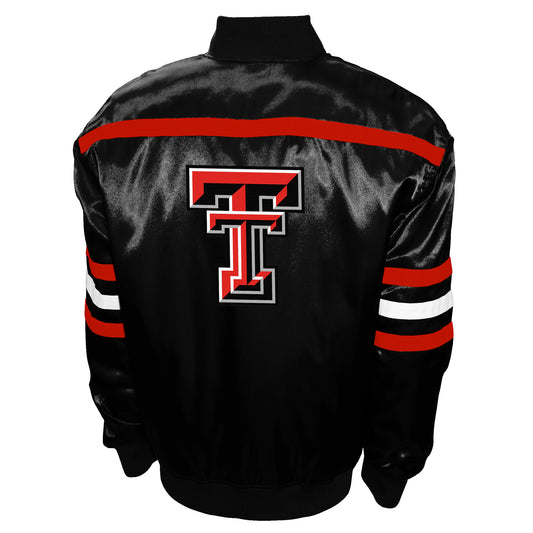 Texas Tech Red Raiders Franchise Club Mens 2nd Era Full-Snap Satin Jacket