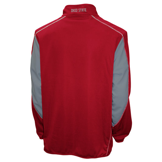Ohio State Buckeyes Franchise Club Men's College Flex Thermatec Quarter-Zip Pullover Jacket