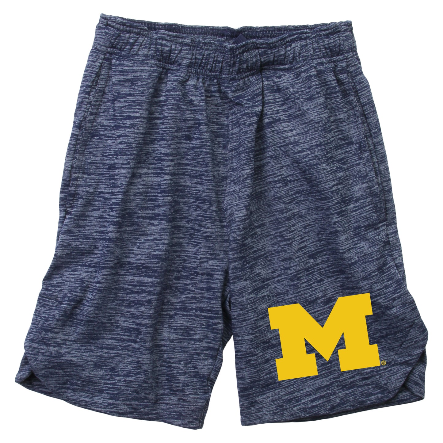 Michigan Wolverines Youth Boys Wes and Willy Cloudy Yarn Shorts
