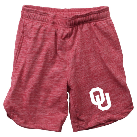 Oklahoma Sooners Youth Boys Wes and Willy Cloudy Yarn Shorts