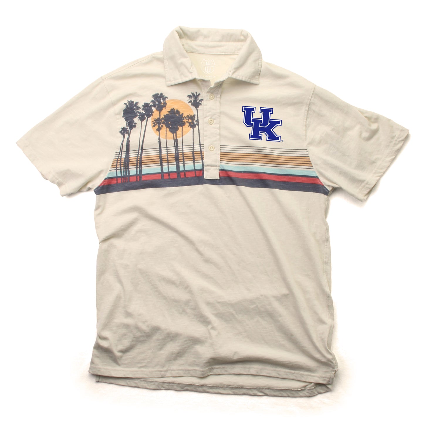 Kentucky Wildcats Wes and Willy Mens Island Polo