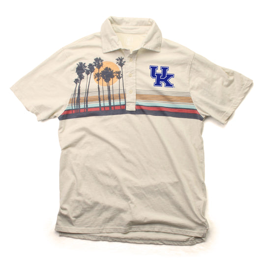 Kentucky Wildcats Wes and Willy Mens Island Polo