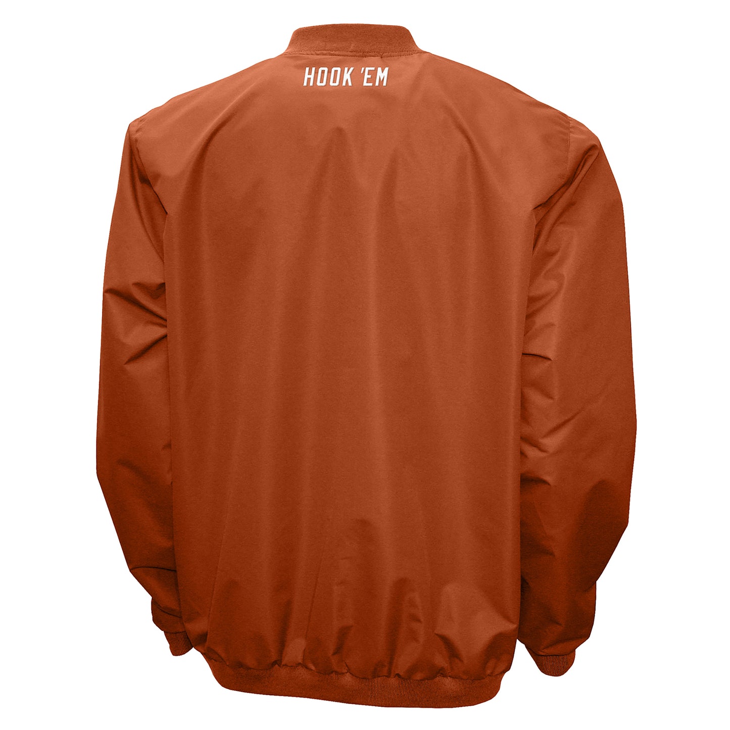 Texas Longhorns Franchise Club Men's Big Logo Windshell V-Neck Pullover Jacket
