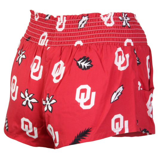Oklahoma Sooners Wes and Willy Womens Beach Short