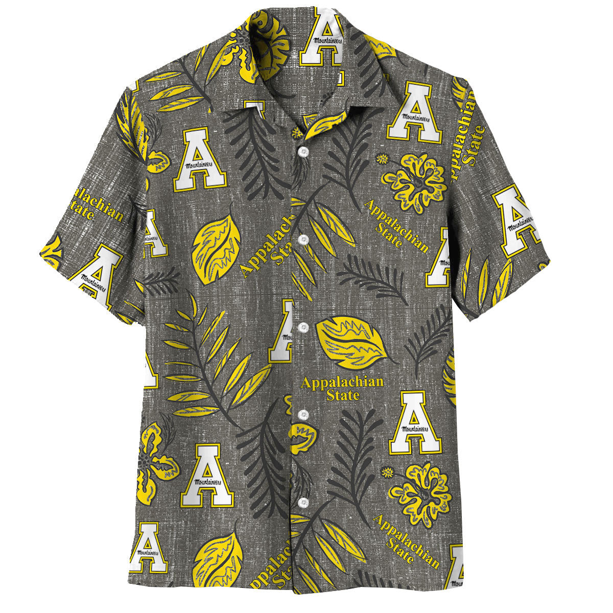 Auburn Tigers Wes & Willy Floral Button-Up Shirt - Navy