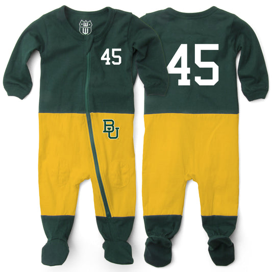Baylor Bears Wes and Willy Baby College Football Jersey Sleeper