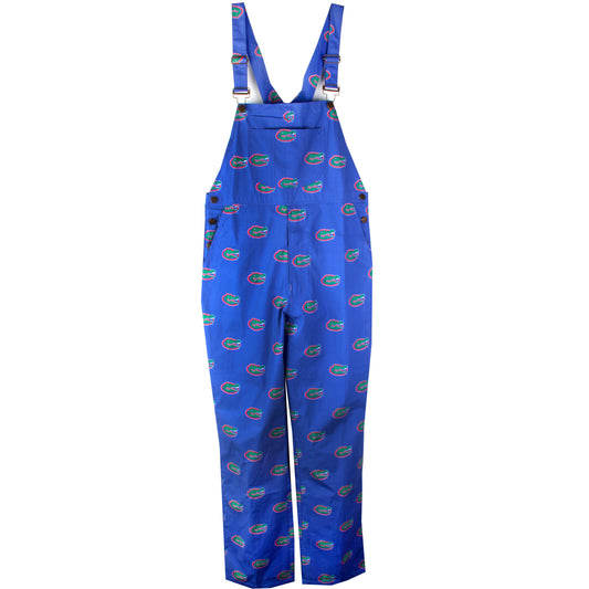 Florida Gators Wes and Willy Mens College Lightweight Fashion Overalls